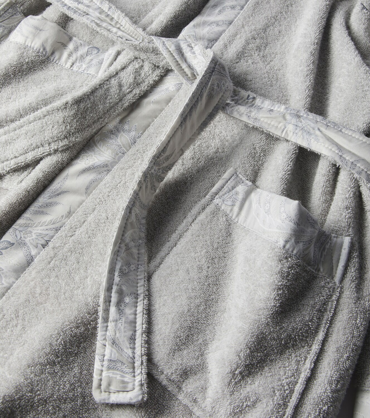 Etro Caladium cotton terry bathrobe