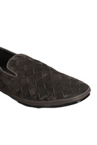 Henderson Baracco Loafers In Brown Suede