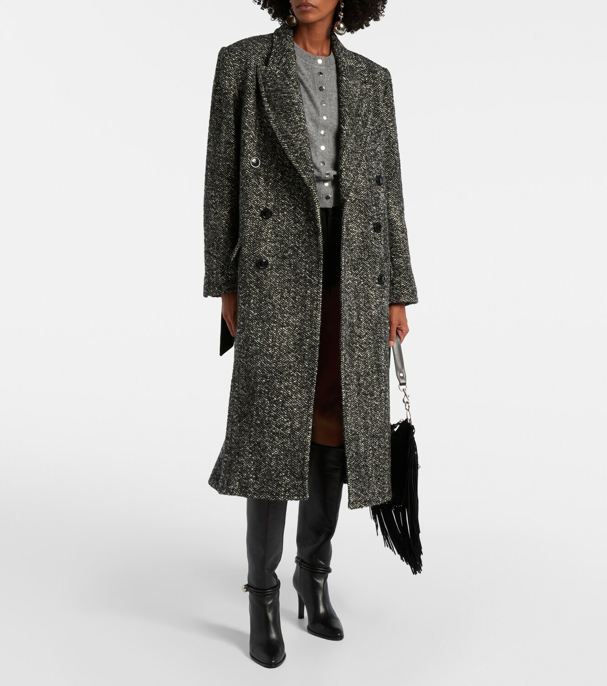 Isabel Marant Idesia wool and cashmere cardigan