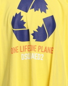 Dsquared2 Mens T-shirt in Yellow