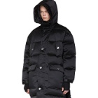 Nike Black MMW Edition Down Fill Hooded Jacket
