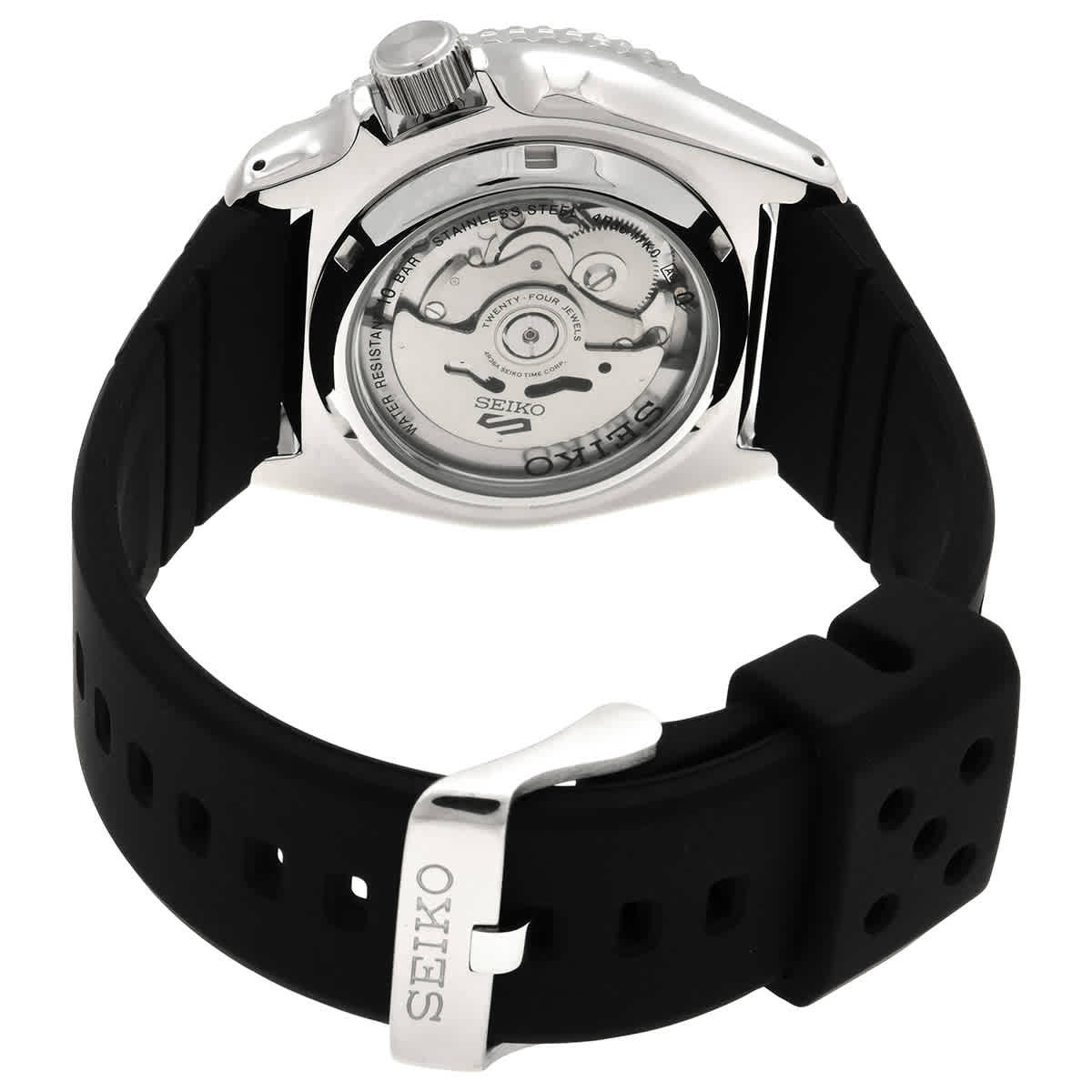 Seiko 5 Sports Automatic Orange Dial Mens Watch SRPL89K1