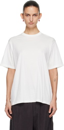 ssstein White Suvin Cotton Basic T-shirt