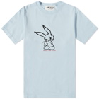 Awake NY Men's Bunny T-Shirt in Sky Blue