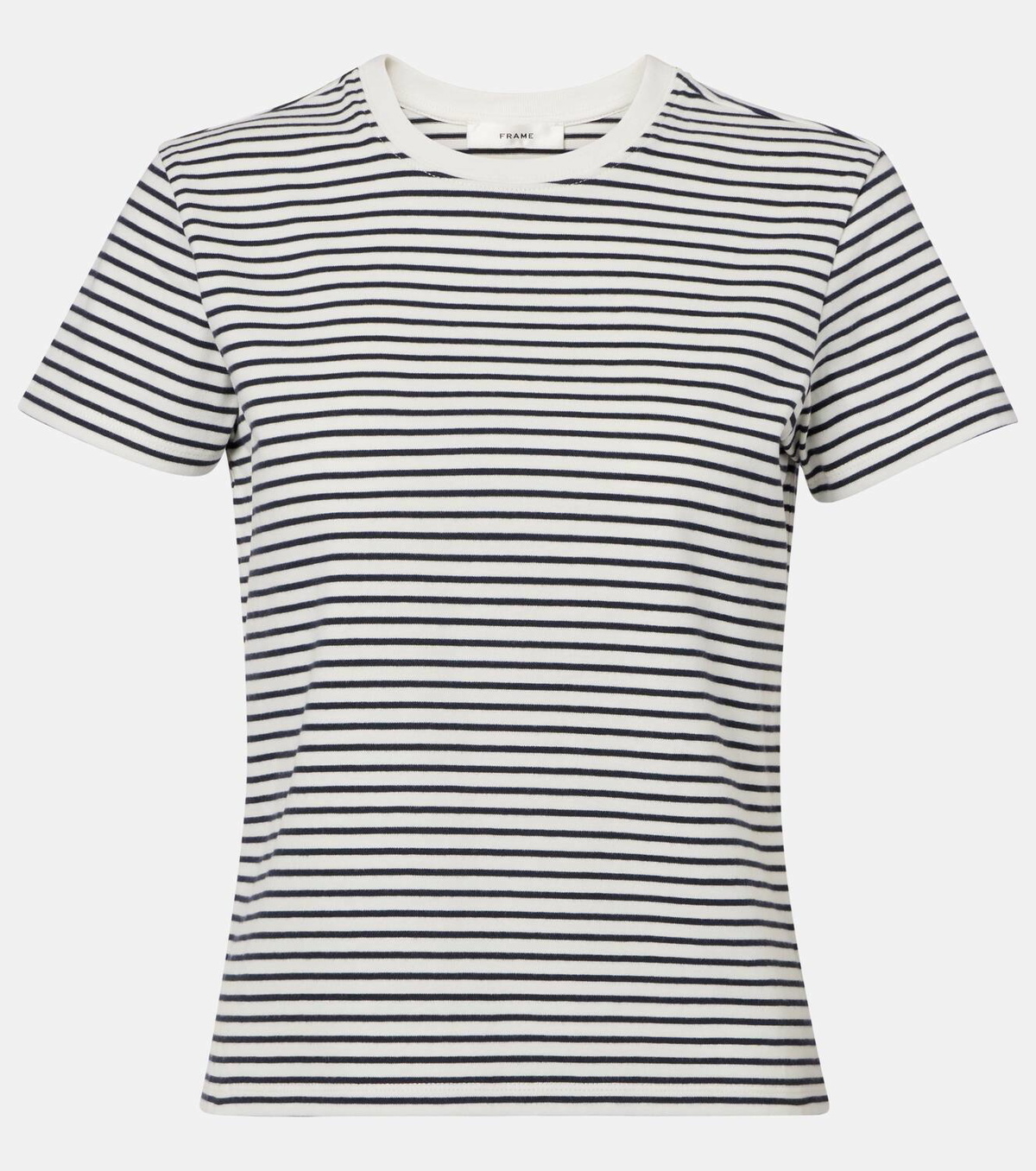 Frame Striped cotton T-shirt