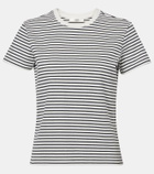 Frame Striped cotton T-shirt
