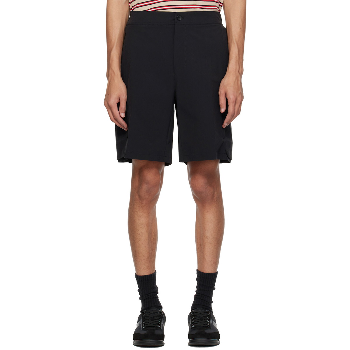 BOSS Black Zip Pocket Shorts
