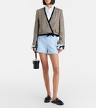 Valentino Crepe Couture VGold shorts