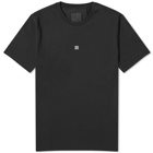 Givenchy Men's Contrast 4G Embroidery T-Shirt in Black