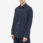 NN07 Men's Button Down Errico Oxford Shirt in Navy Blue