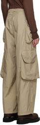 Entire Studios SSENSE Exclusive Taupe Gocar Cargo Pants