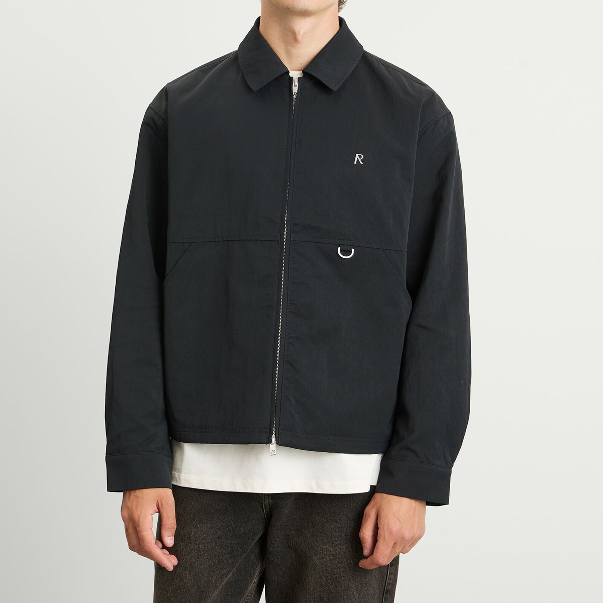 Represent Men's Nylon Shirt in Midnight