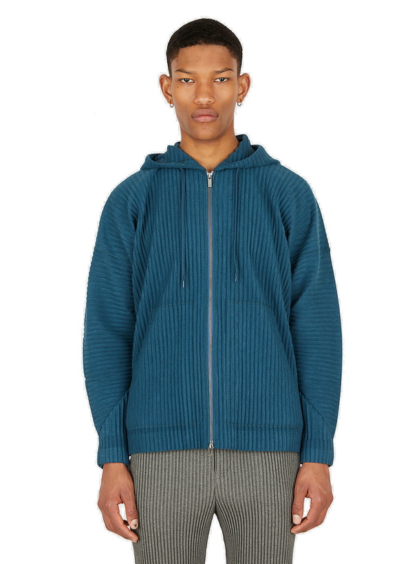 Photo: Surface Hooded Sweatshirt in Blue