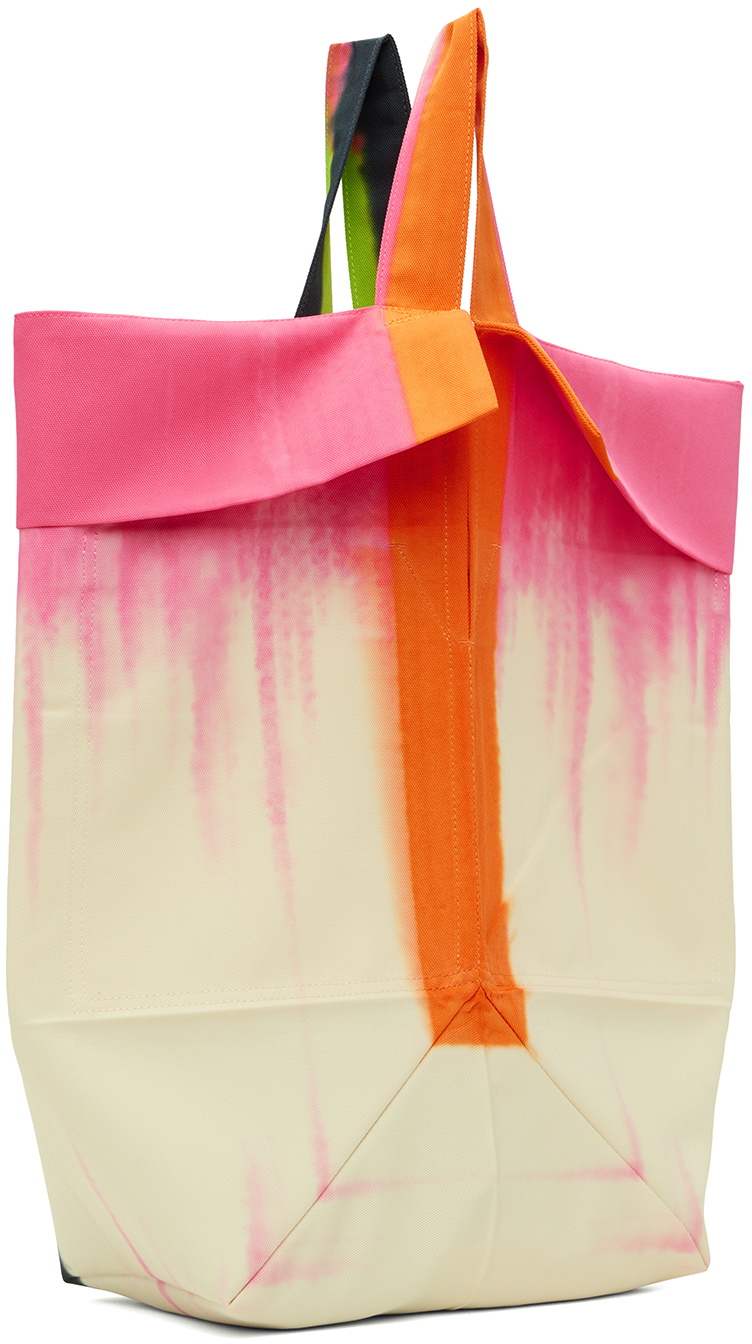132 5. ISSEY MIYAKE Multicolor Traces Of Time Bag