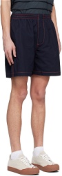SUNNEI Navy Elastic Shorts