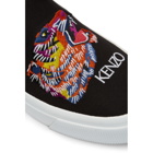 Kenzo Black Go Tigers K-Skate Sneakers