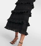 Zimmermann Luminosity ruffled midi dress