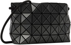 BAO BAO ISSEY MIYAKE Gunmetal Loop Metallic Bag