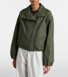 Vince Cotton-blend bomber jacket