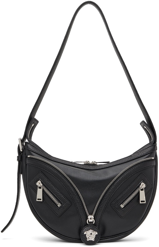 Photo: Versace Black Small Repeat Bag