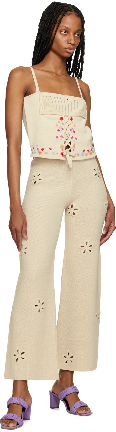 Tach Off-White Lila Lounge Pants