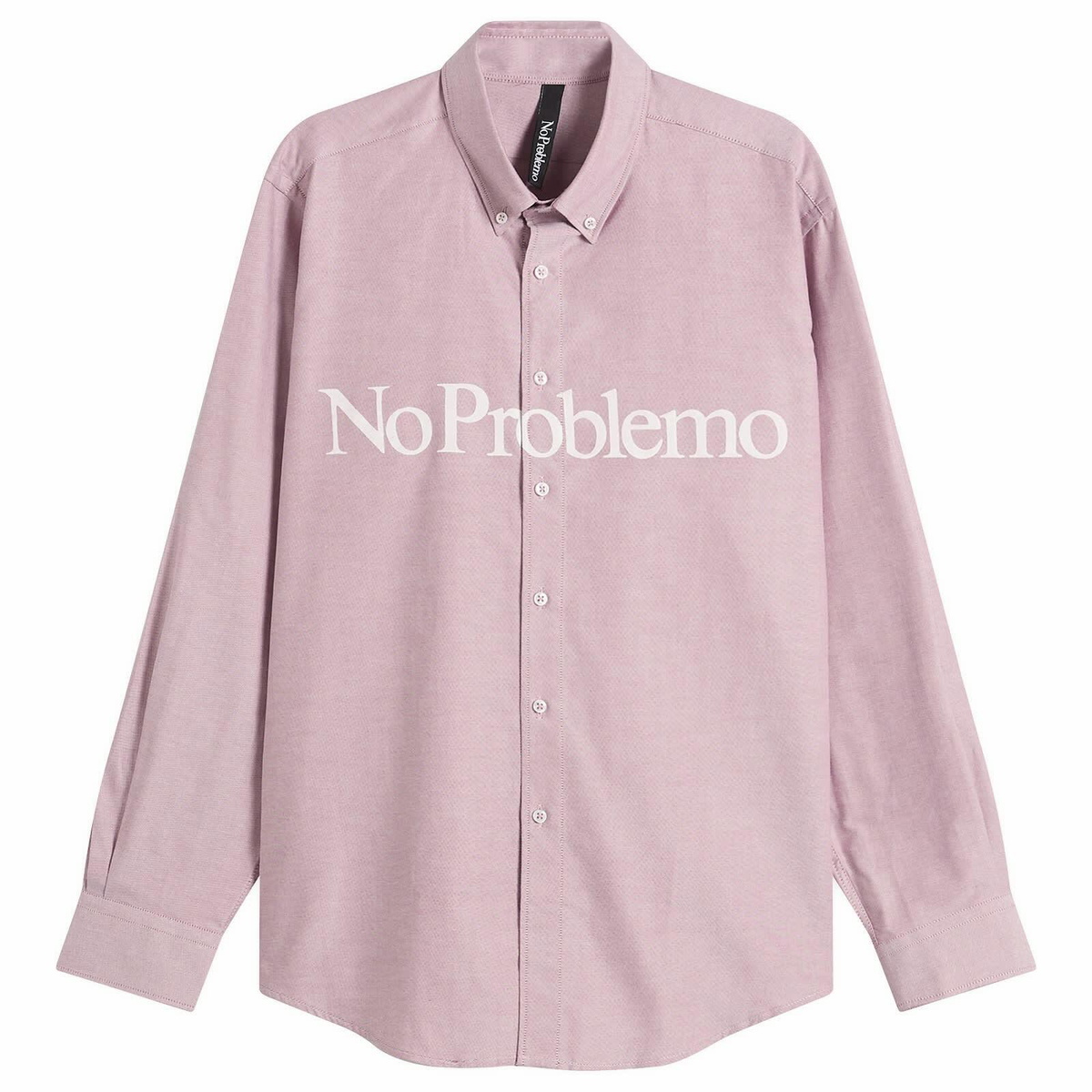 No Problemo Men's Logo Oxford Shirt in Red
