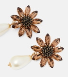Dolce&Gabbana Re-Edition embellished clip-on earrings