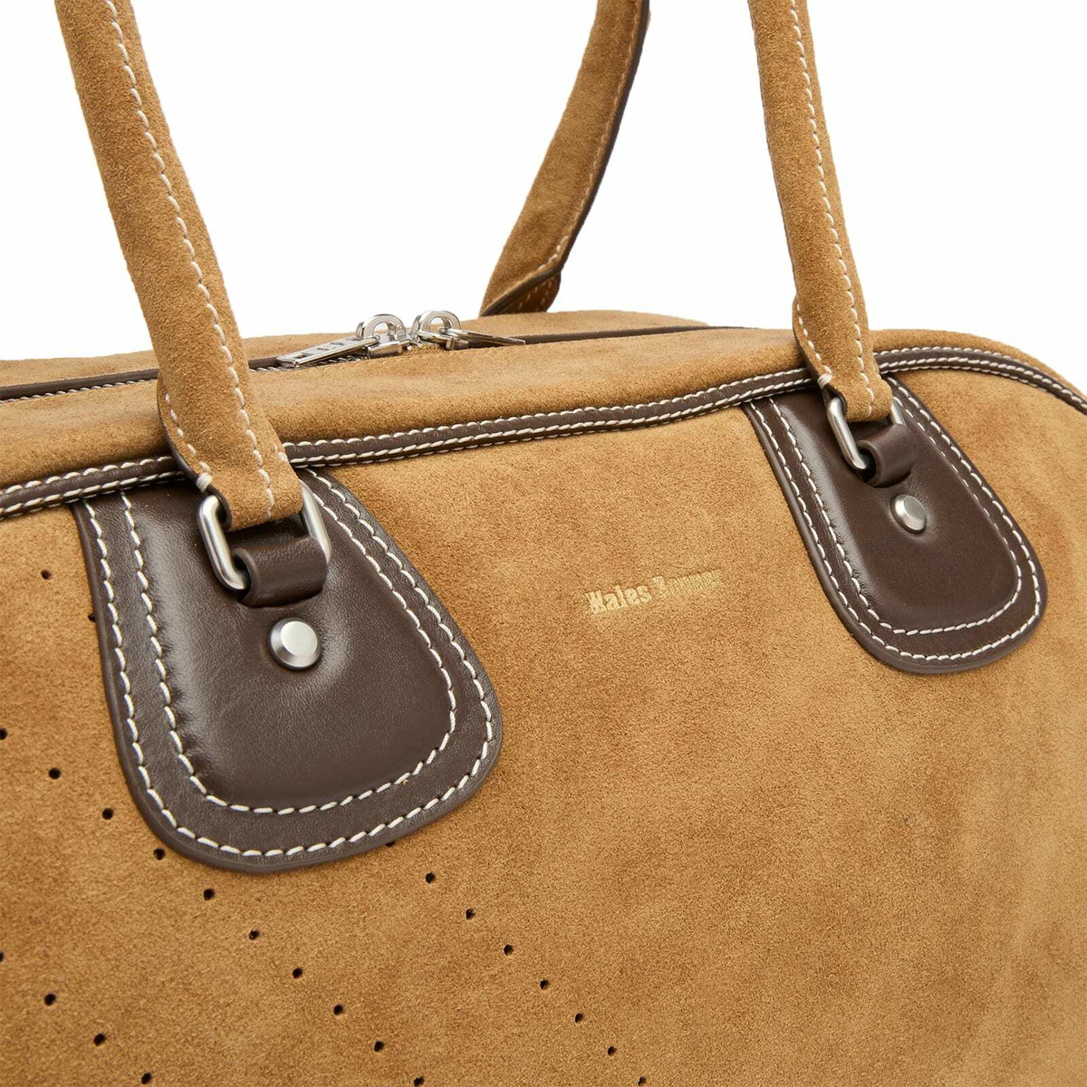 Adidas x Wales Bonner Suede Bowling Bag in Pantone adidas