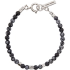 Isabel Marant Black Snowstone Bracelet