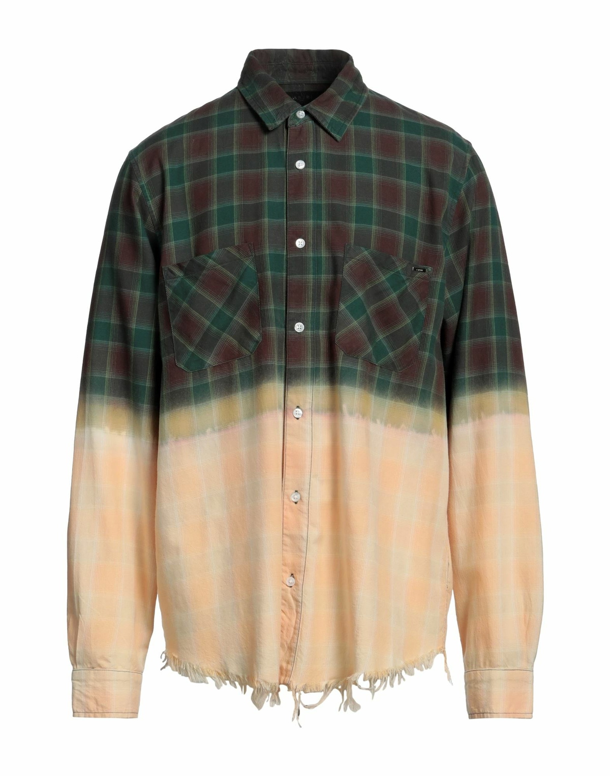 Amiri Mens Shirt Dark in Green