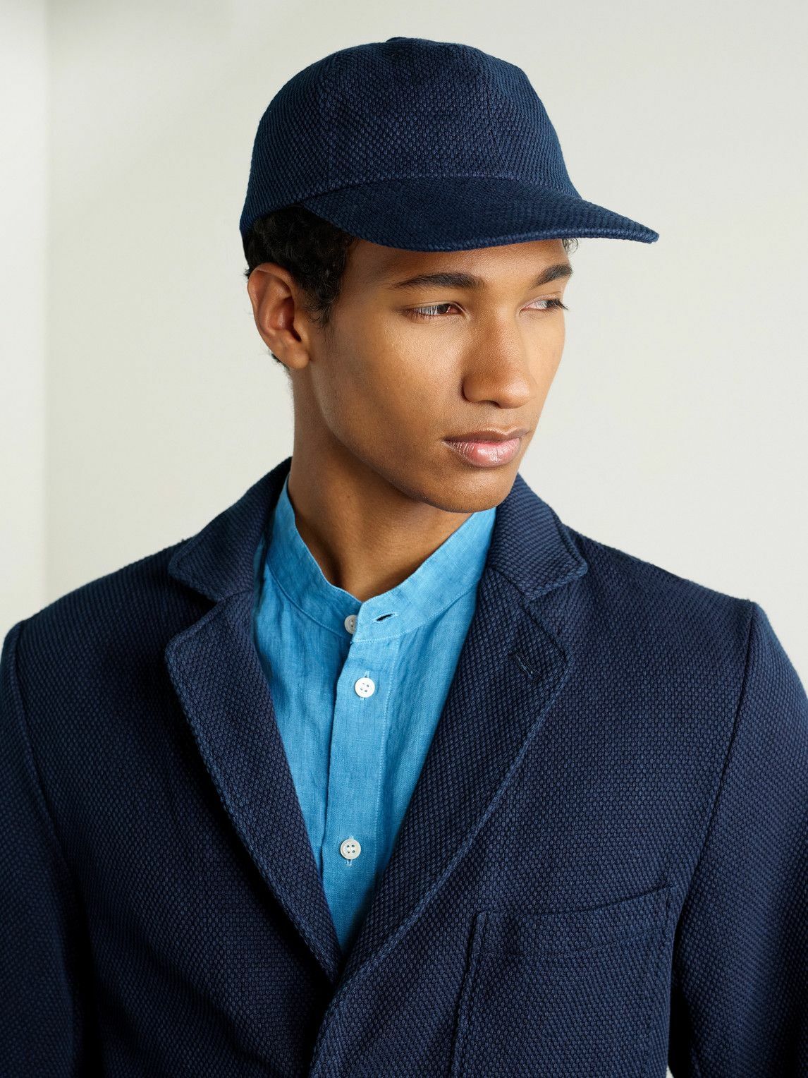 Blue Blue Japan - Sashiko Cotton Baseball Cap