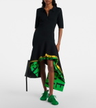 Loewe Asymmetric midi dress