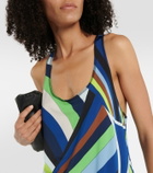 Pucci Printed racerback top