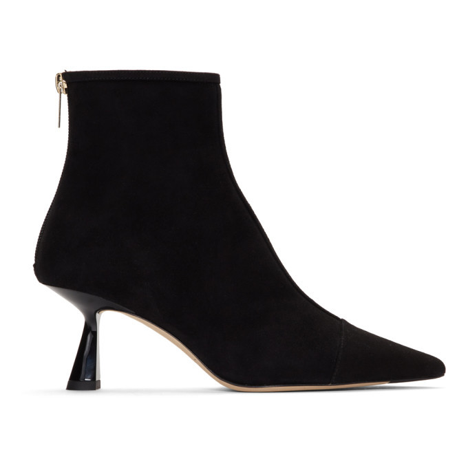 Jimmy Choo Black Suede Kix Boots Jimmy Choo