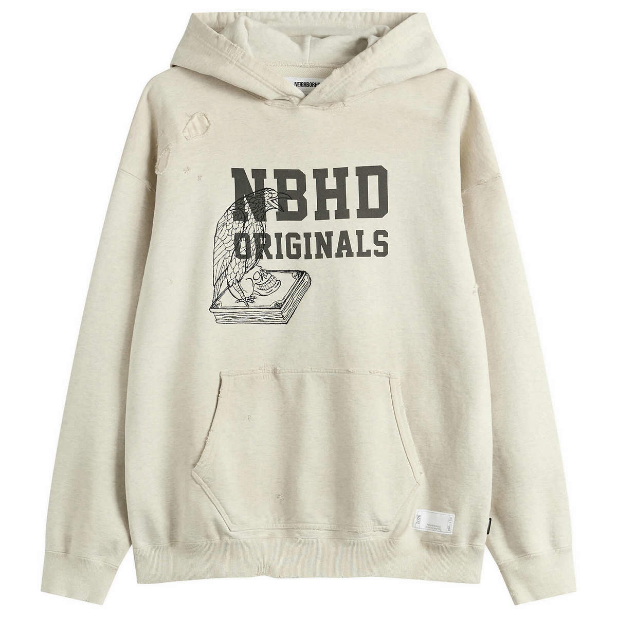 Neighborhood Green Untrimmed Zip LS Shirt Neighborhood