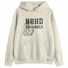 Neighborhood Men's Embroidered Savage Hoodie in Oatmeal