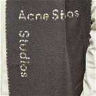 Acne Studios Men's Vasto New Scarf in Charcoal Grey