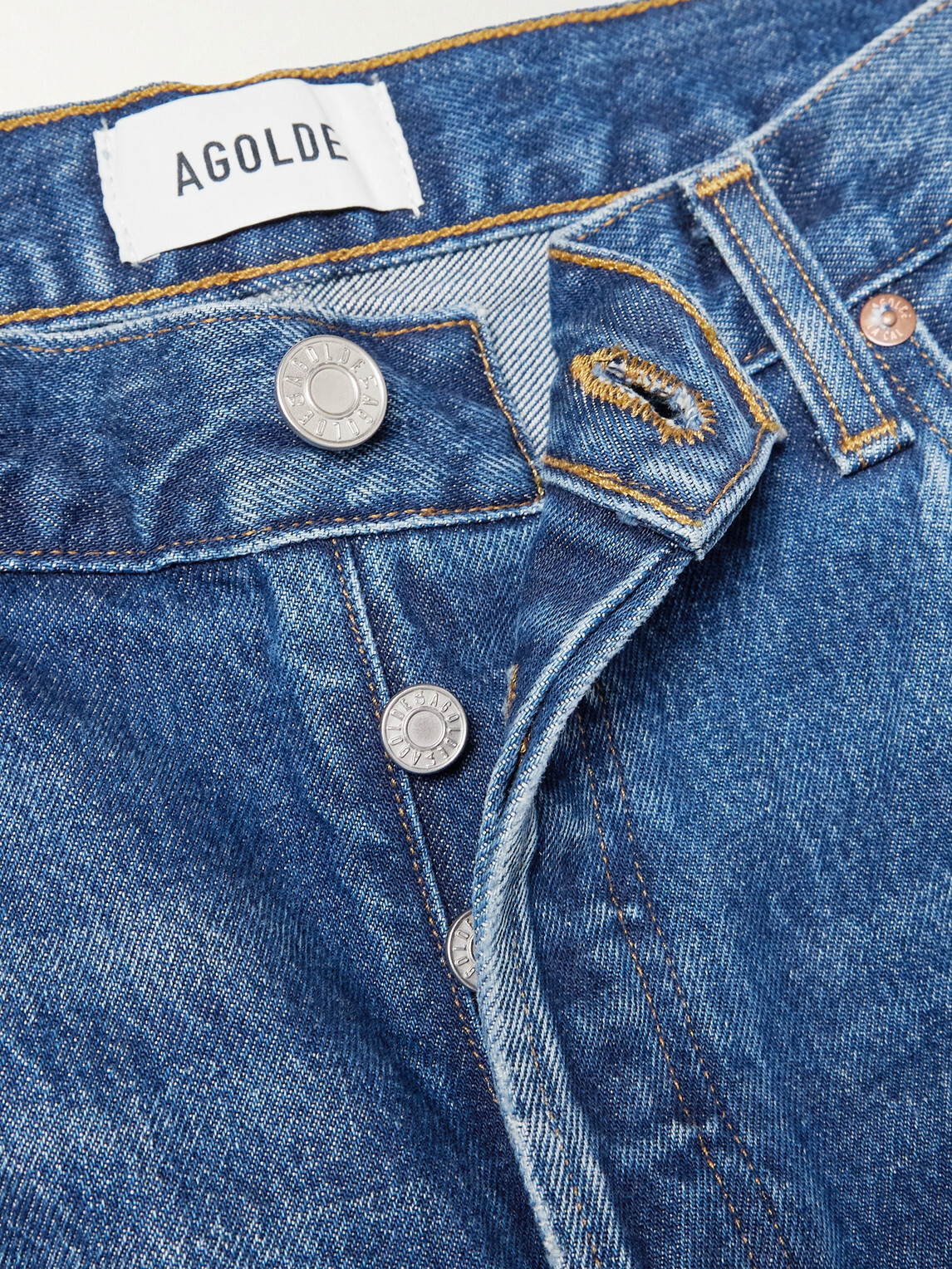 AGOLDE - 90's Straight-Leg Jeans - Blue