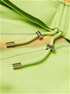 Collina Strada - Striped Cotton-Jersey Hoodie - Green