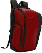Wilson Black & Red Super Tour Clash V2.0 Backpack