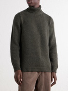 Anderson & Sheppard - Cashmere Rollneck Sweater - Green