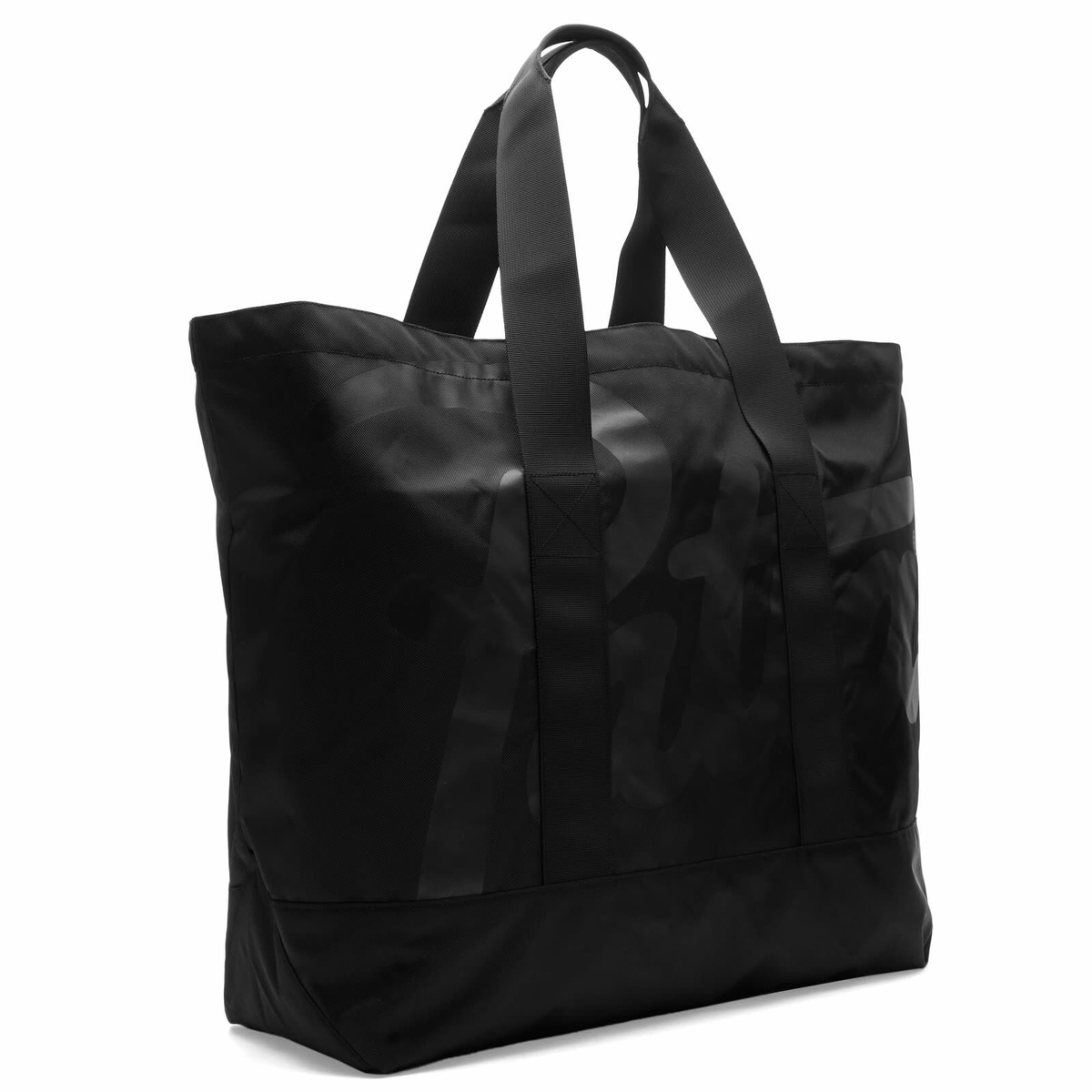 Patta Men's Oversized Tote Bag in Black 