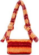 Marni Red & Orange Small Prisma Bag