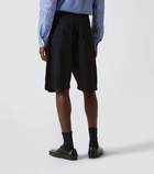 Junya Watanabe Pleated high-rise shorts