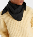 The Row Mentas cashmere scarf