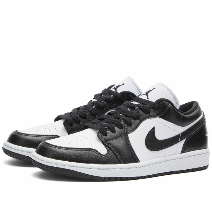 Photo: Air Jordan 1 LOW Sneakers in White/Black