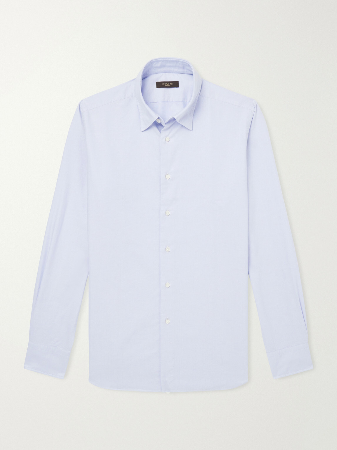 Slowear - Glanshirt Cotton-Oxford Shirt - Blue