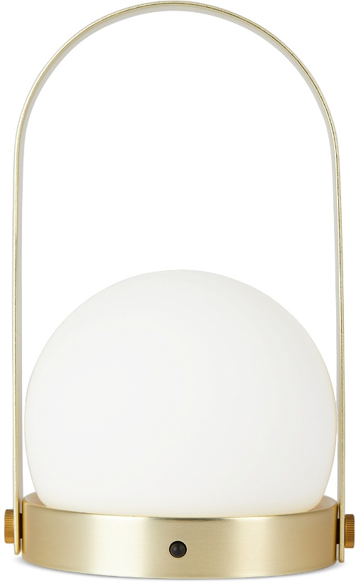Photo: MENU Gold Norm Architects Edition Carrie Portable Table Lamp