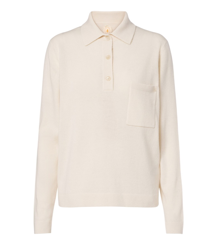 Photo: Jardin des Orangers Wool and cashmere polo sweater