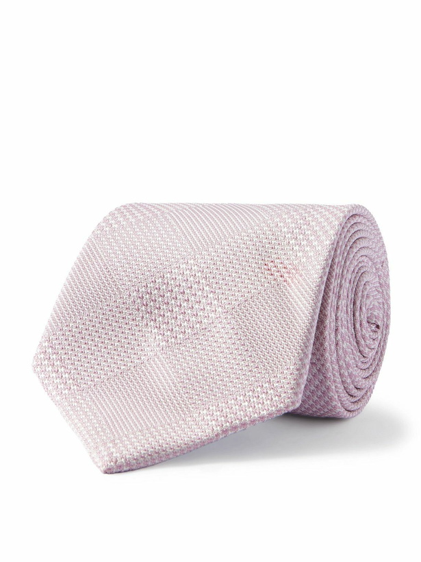 Photo: Richard James - 8cm Prince of Wales Checked Silk Tie